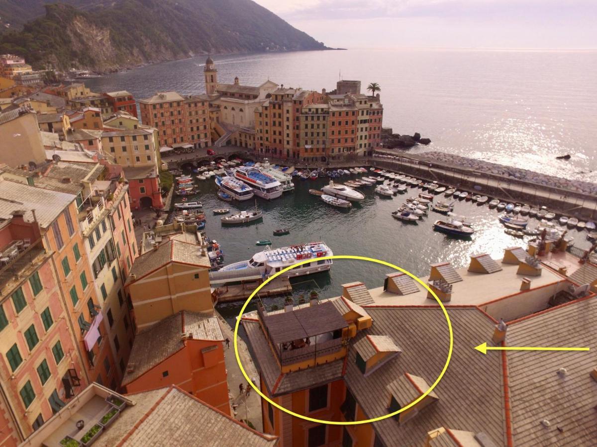 La Mansarda Sul Porto Hotel Camogli Buitenkant foto
